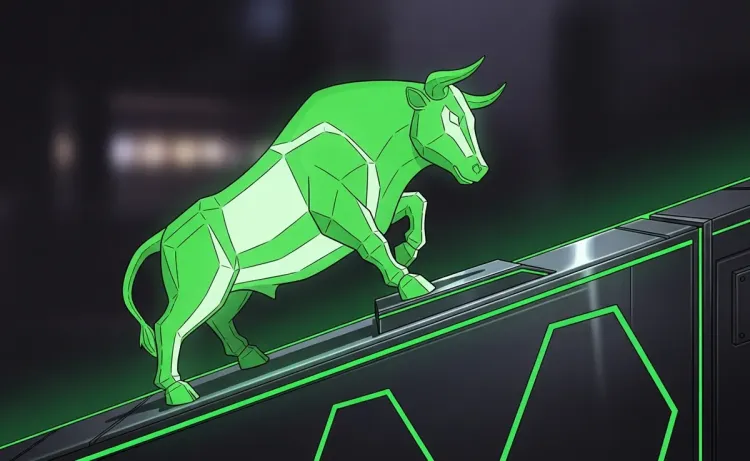 Bullish Pennant Formation