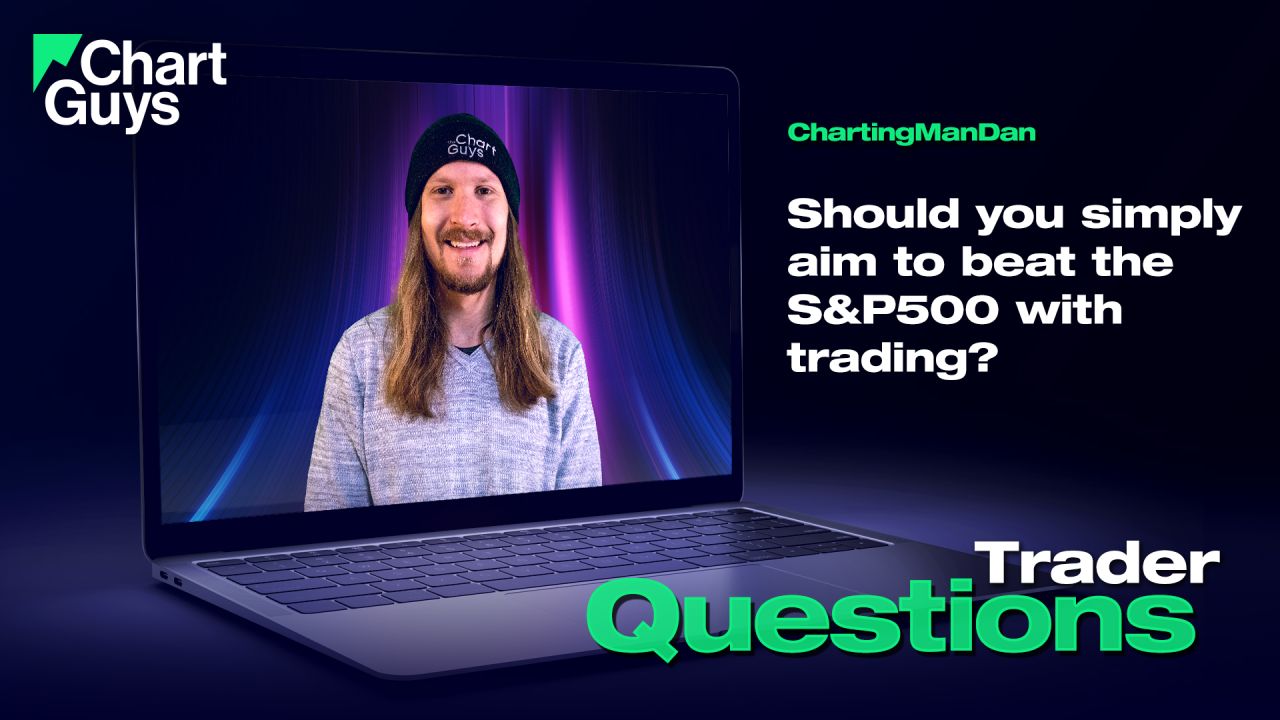 Should you simply aim to beat the S&P500 with trading?