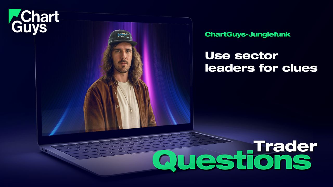 Use sector leaders for clues