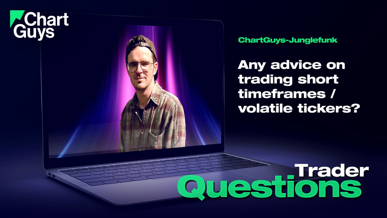 Any advice on trading short timeframes / volatile tickers?